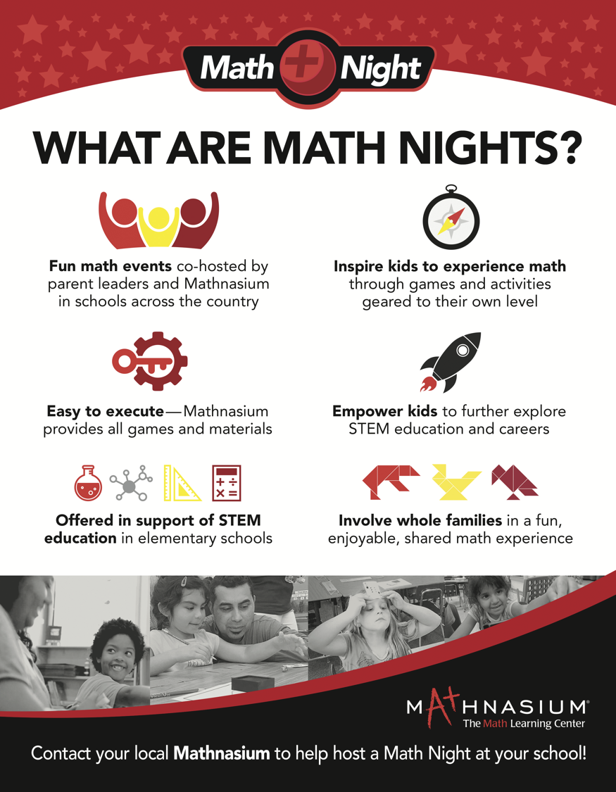 Host a Free Math Night at Your Elementary School with Mathnasium of